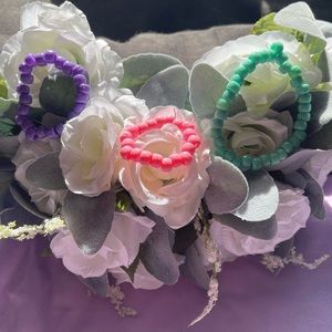 3 pastel bracelet set